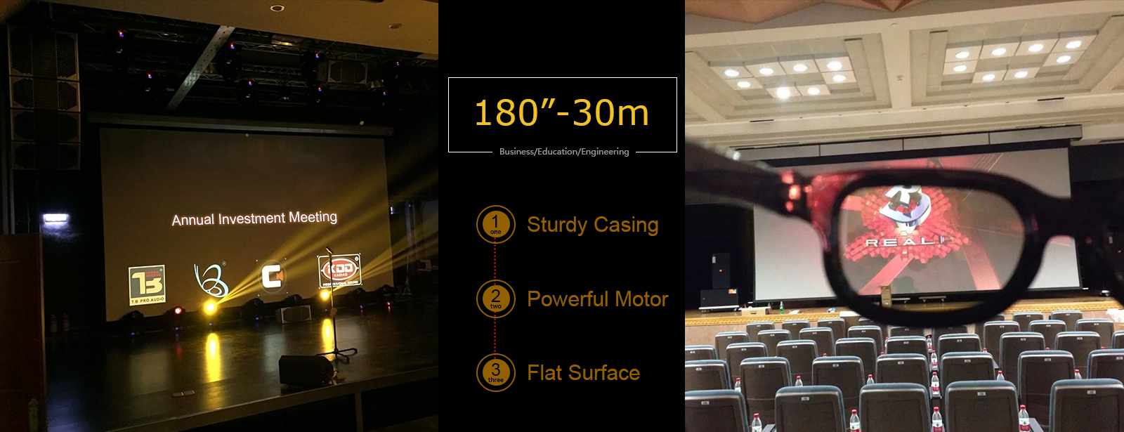 category-Large Size Commercial Motorized Screens | Movie Projector Price-XY Screens-img-1