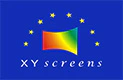 HD Gray Flexible PVC Fabric GF1 | XY screen