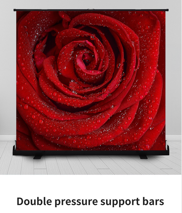 product-XY Screens-High-end Manual Pull Up Floor Rising Projector Screen DL45 series-img-1